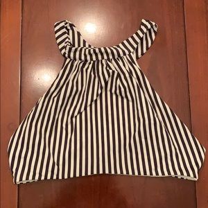 NWOT Boys + Arrows Bikini Top